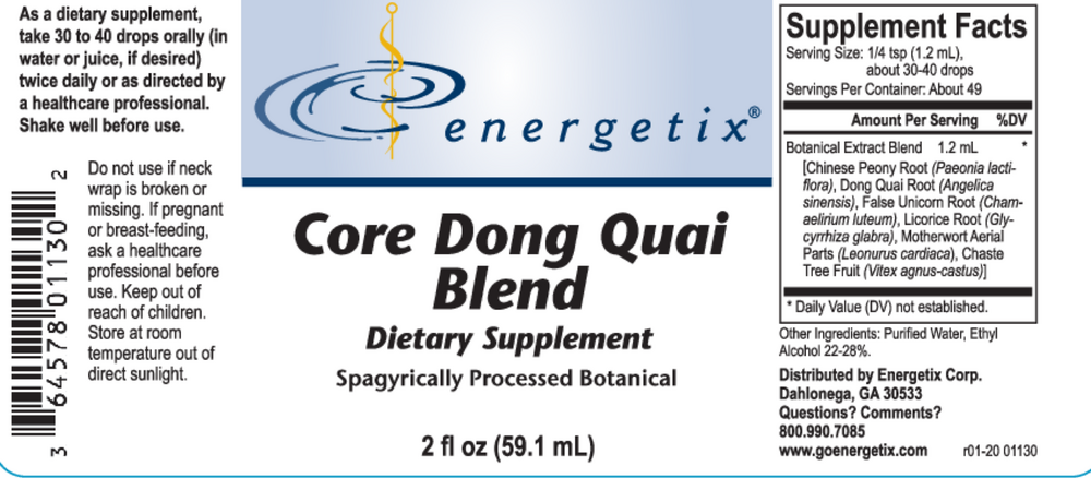 Energetix Core Dong Quai Blend — view 2