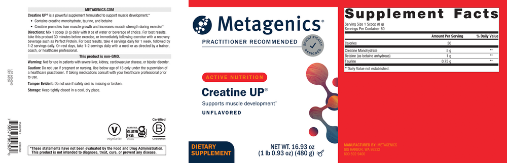 Metagenics Creatine UP — view 2