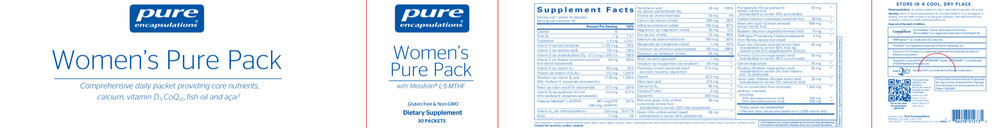Pure Encapsulations Women's Pure Pack — view 2