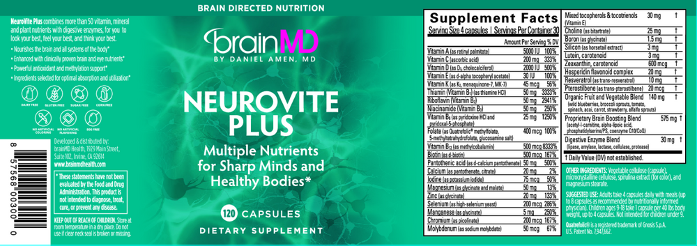 BrainMD NeuroVite Plus — view 2