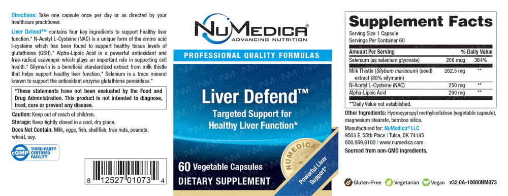 NuMedica Liver Defend™ — view 2