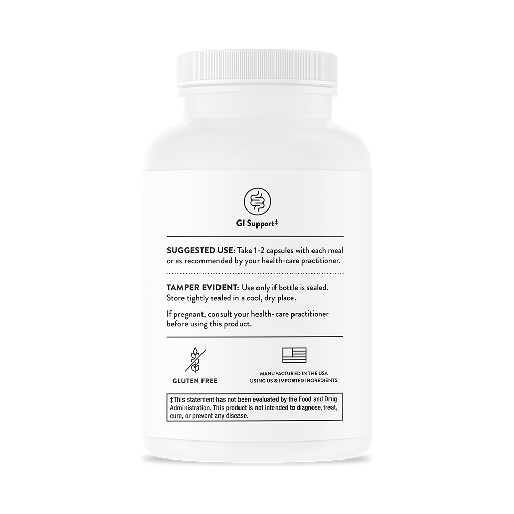 Thorne Advanced Digestive Enzymes (formerly Bio-Gest) — view 2