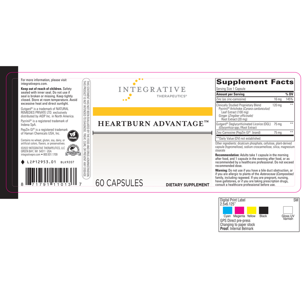 Integrative Therapeutics Heartburn Advantage™ — view 2