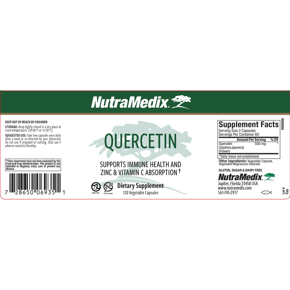 NutraMedix, LLC Quercetin — view 2