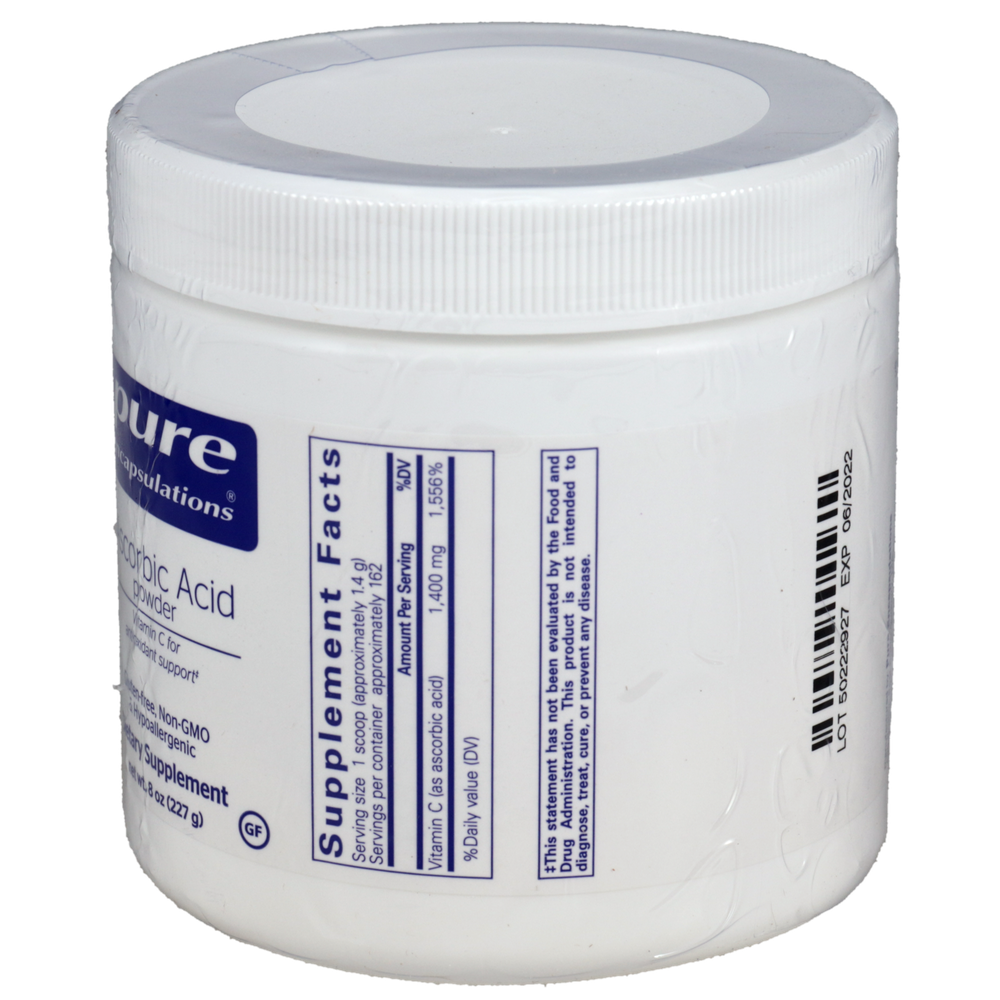 Pure Encapsulations Ascorbic Acid powder — view 2