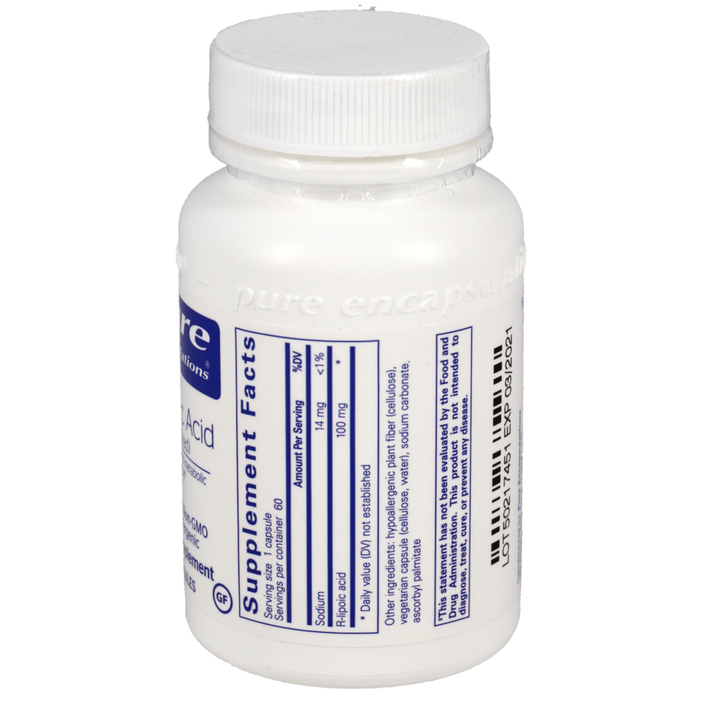 Pure Encapsulations R-Lipoic Acid (Stabilized) — view 2
