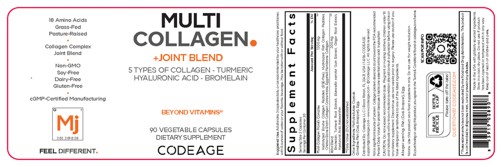 Codeage Multi Collagen Joint Formula — view 2