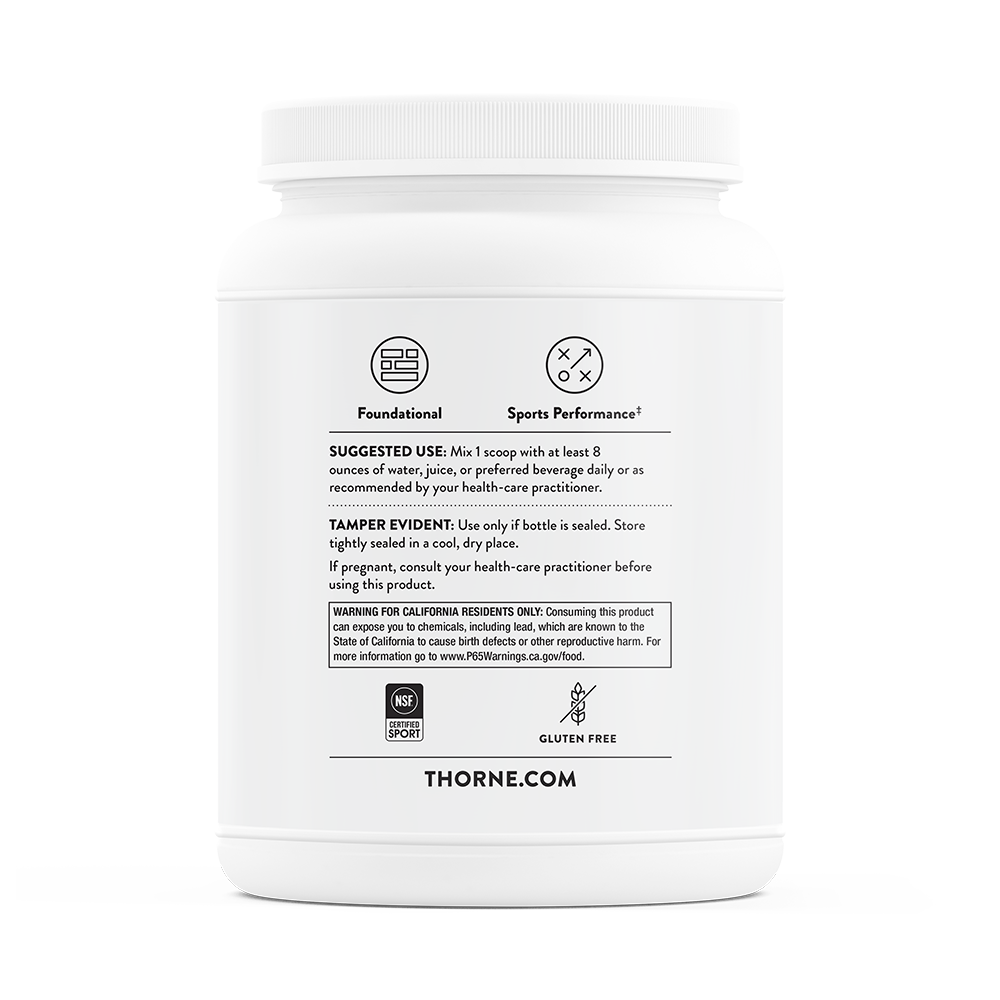 Thorne Whey Protein Isolate, Chocolate — view 2