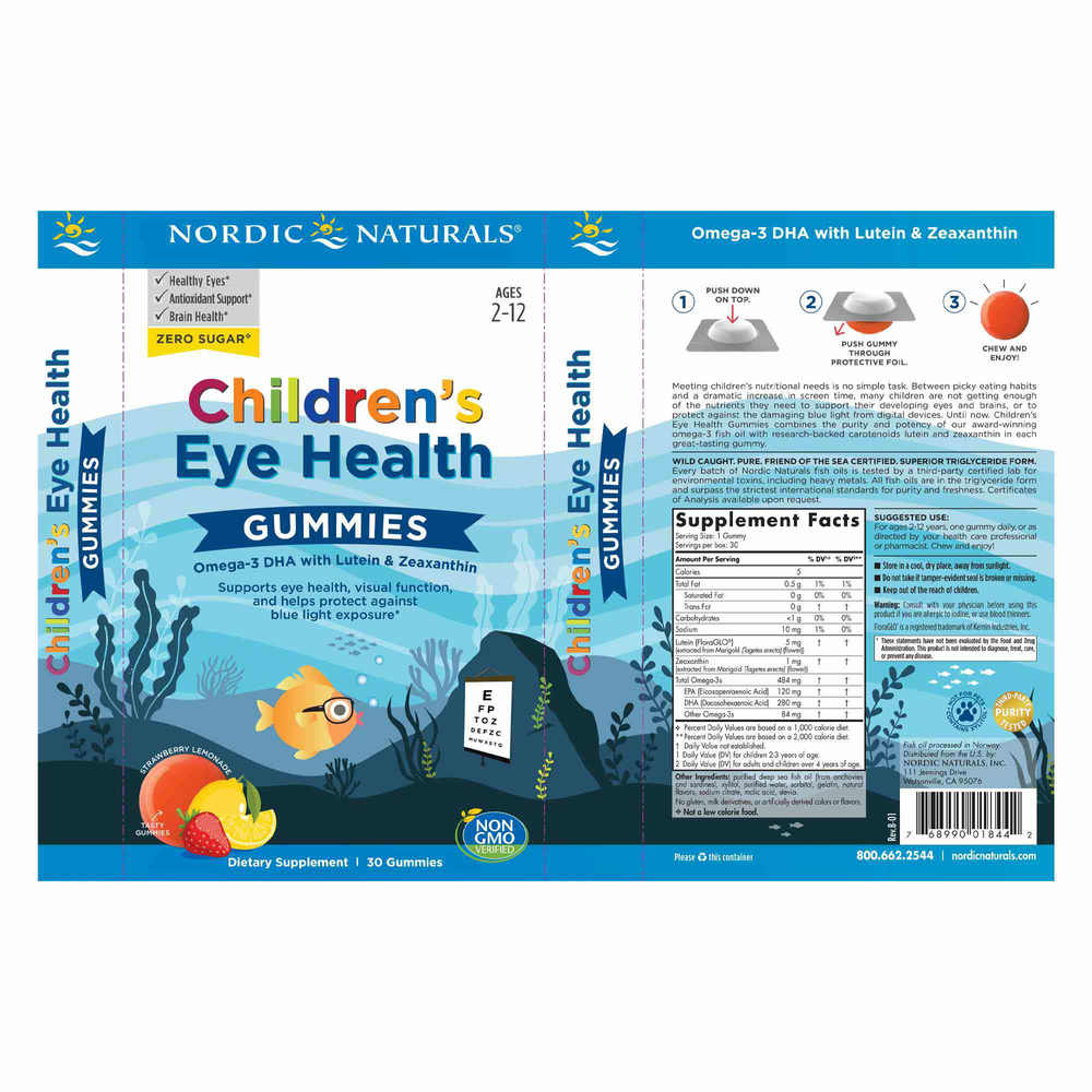 Nordic Naturals Children's Eye Health Gummies — view 2