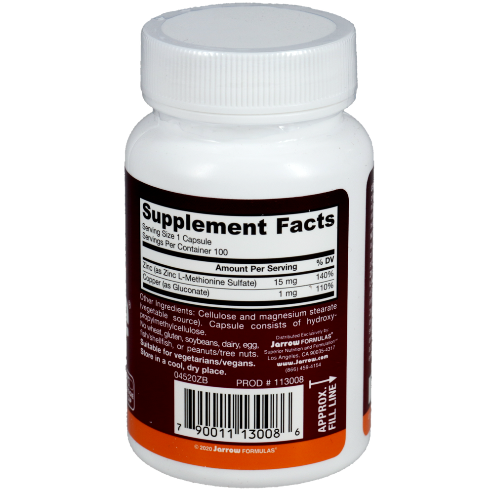 Jarrow Formulas Zinc Balance — view 2