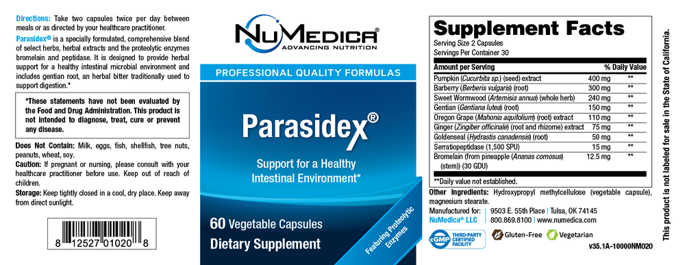 NuMedica ParasideX® — view 2
