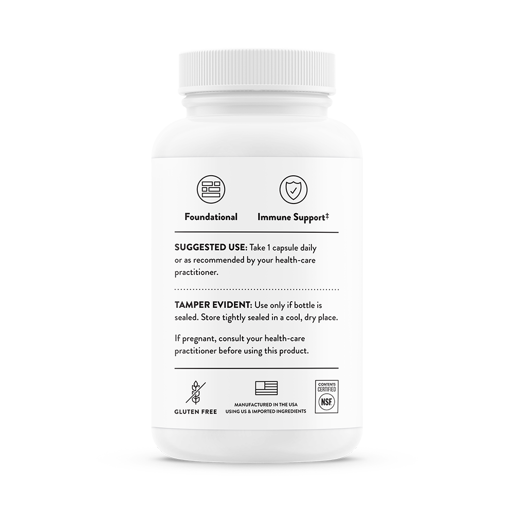 Thorne Zinc Bisglycinate 30mg — view 2