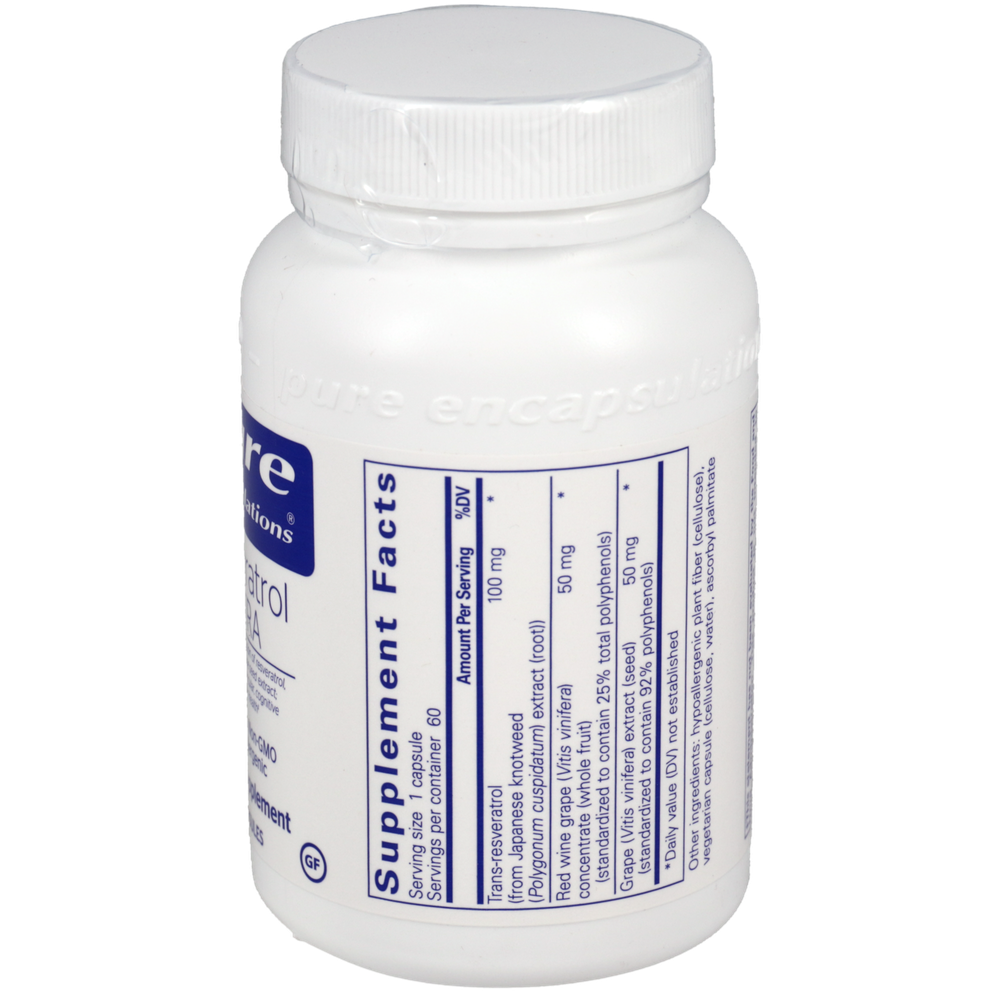 Pure Encapsulations Resveratrol EXTRA — view 2