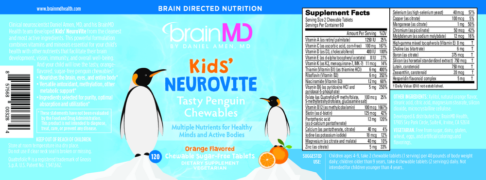 BrainMD Kids NeuroVite — view 2