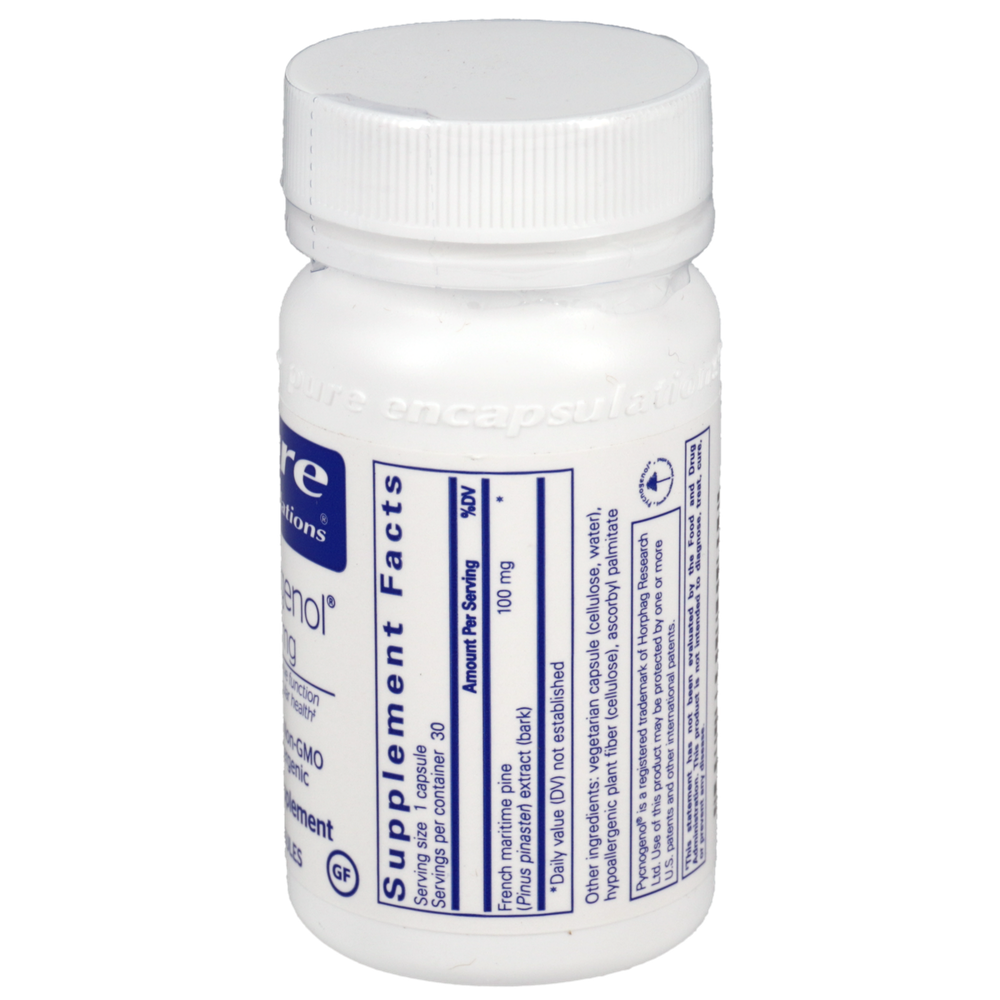 Pure Encapsulations Pycnogenol 100mg — view 2