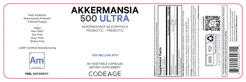 Codeage Akkermansia 500 Ultra — view 2