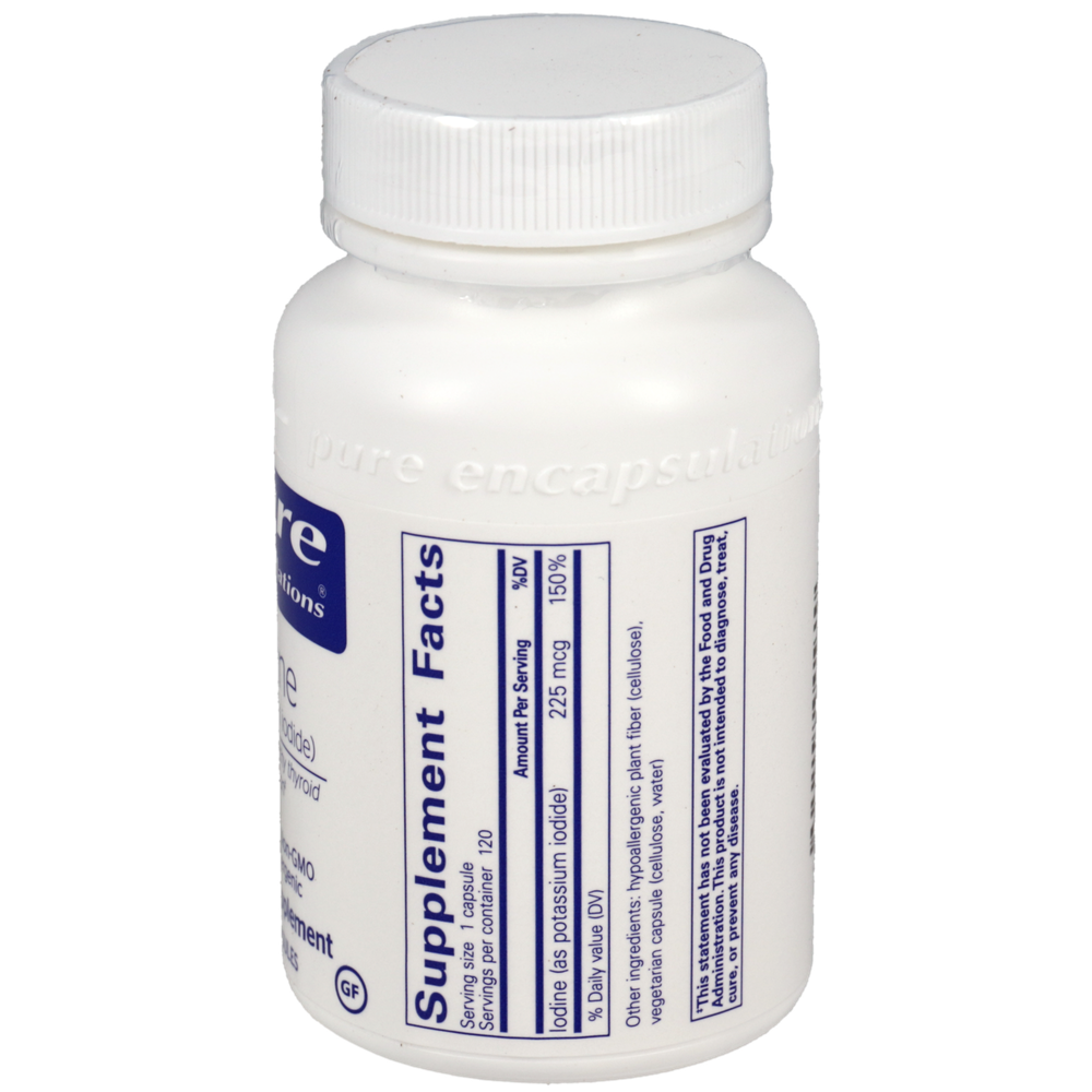 Pure Encapsulations Iodine (Potassium Iodide) — view 2