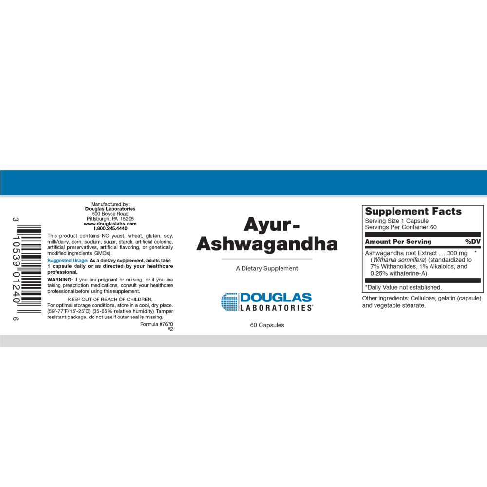 Douglas Labs Ayur-Ashwagandha — view 2