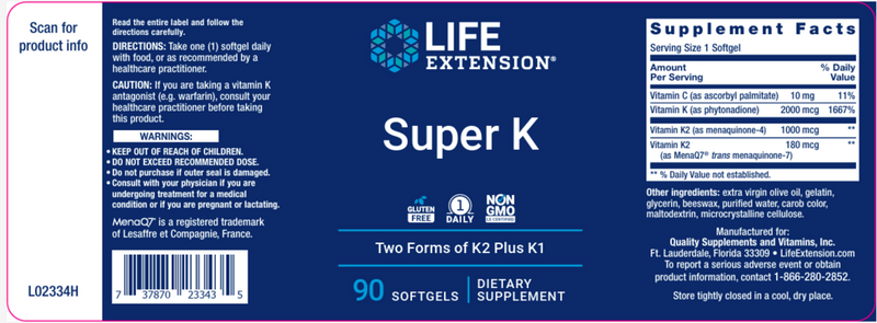 Life Extension - Super K
