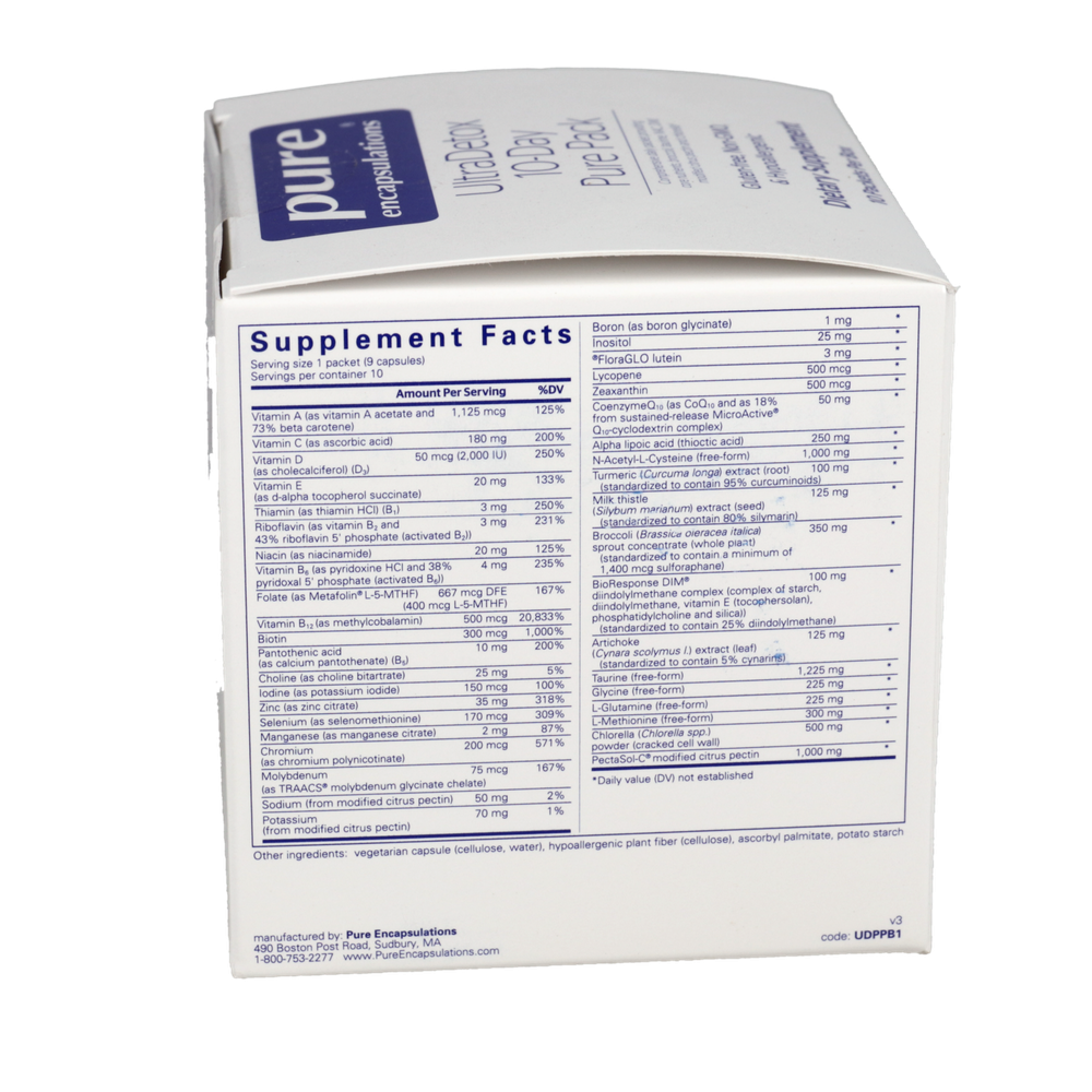Pure Encapsulations UltraDetox 10-Day Pure Pack — view 2
