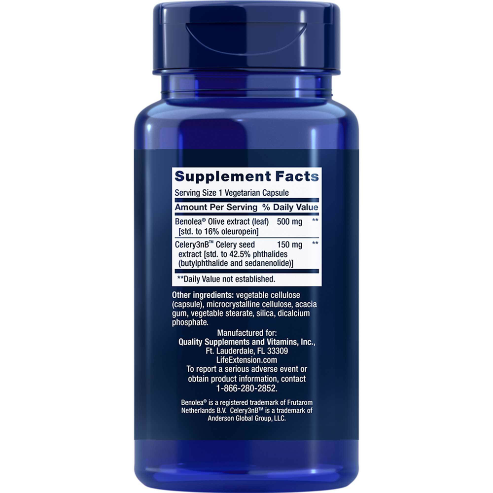 Life Extension Advanced Olive Leaf Vascular Support — view 2