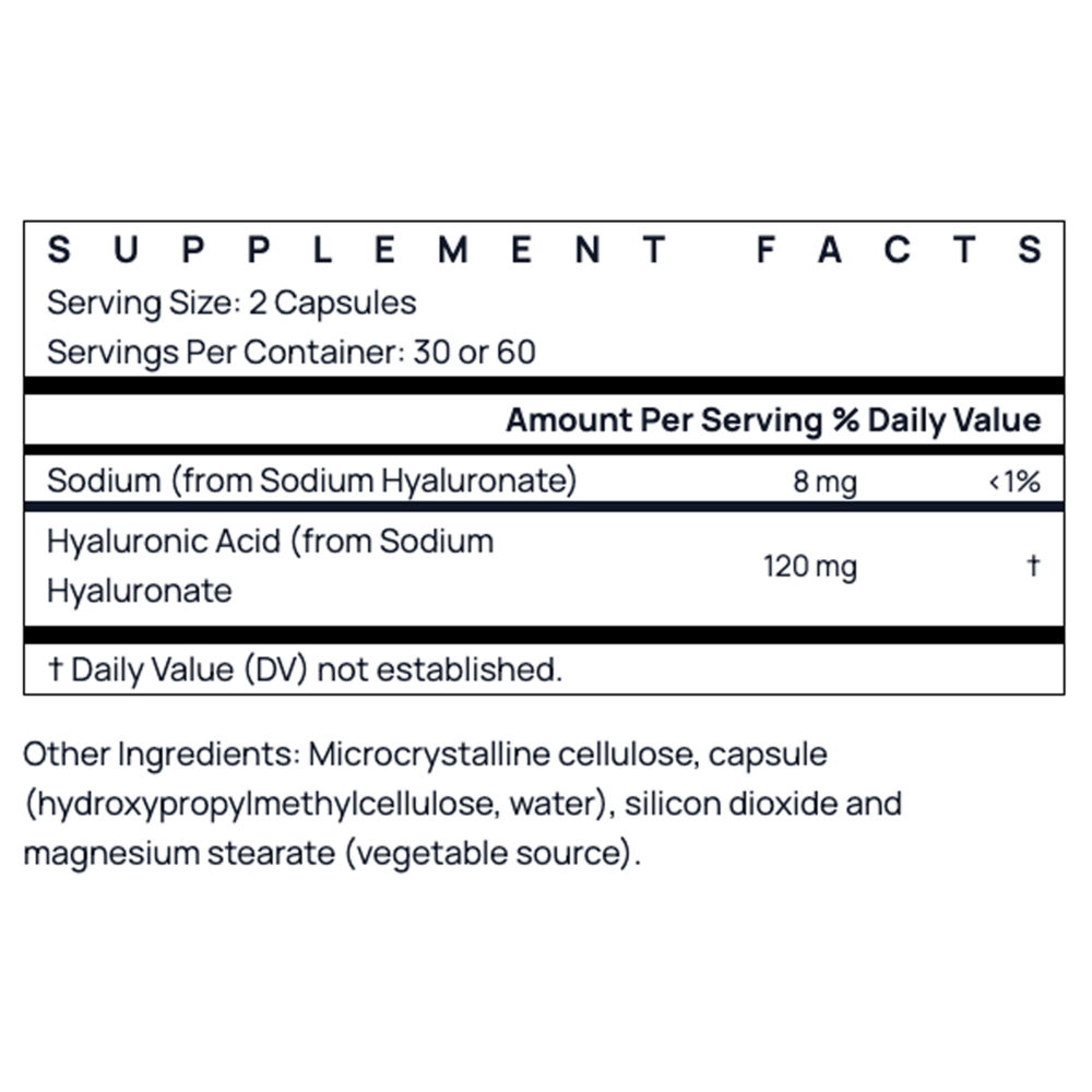 Jarrow Formulas Hyaluronic Acid 120mg — view 2
