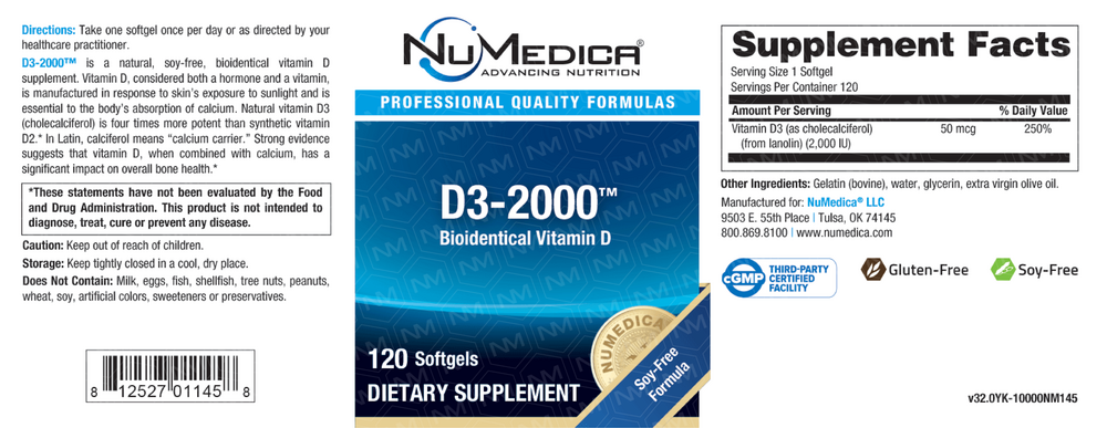 NuMedica D3-2000™ — view 2