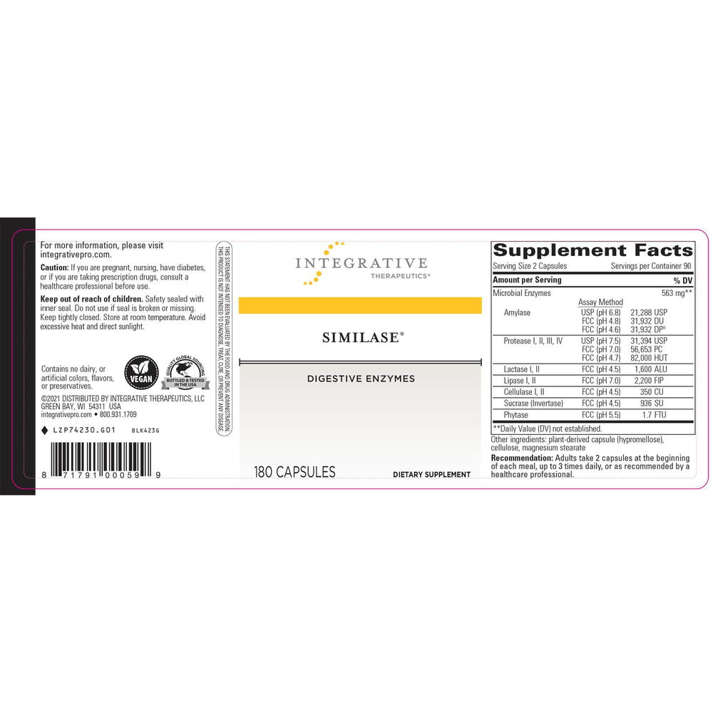 Integrative Therapeutics Similase — view 2