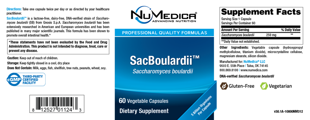 NuMedica SacBoulardii™ — view 2