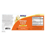 NOW Foods Omega 3-6-9 1000mg — view 2 — view 2