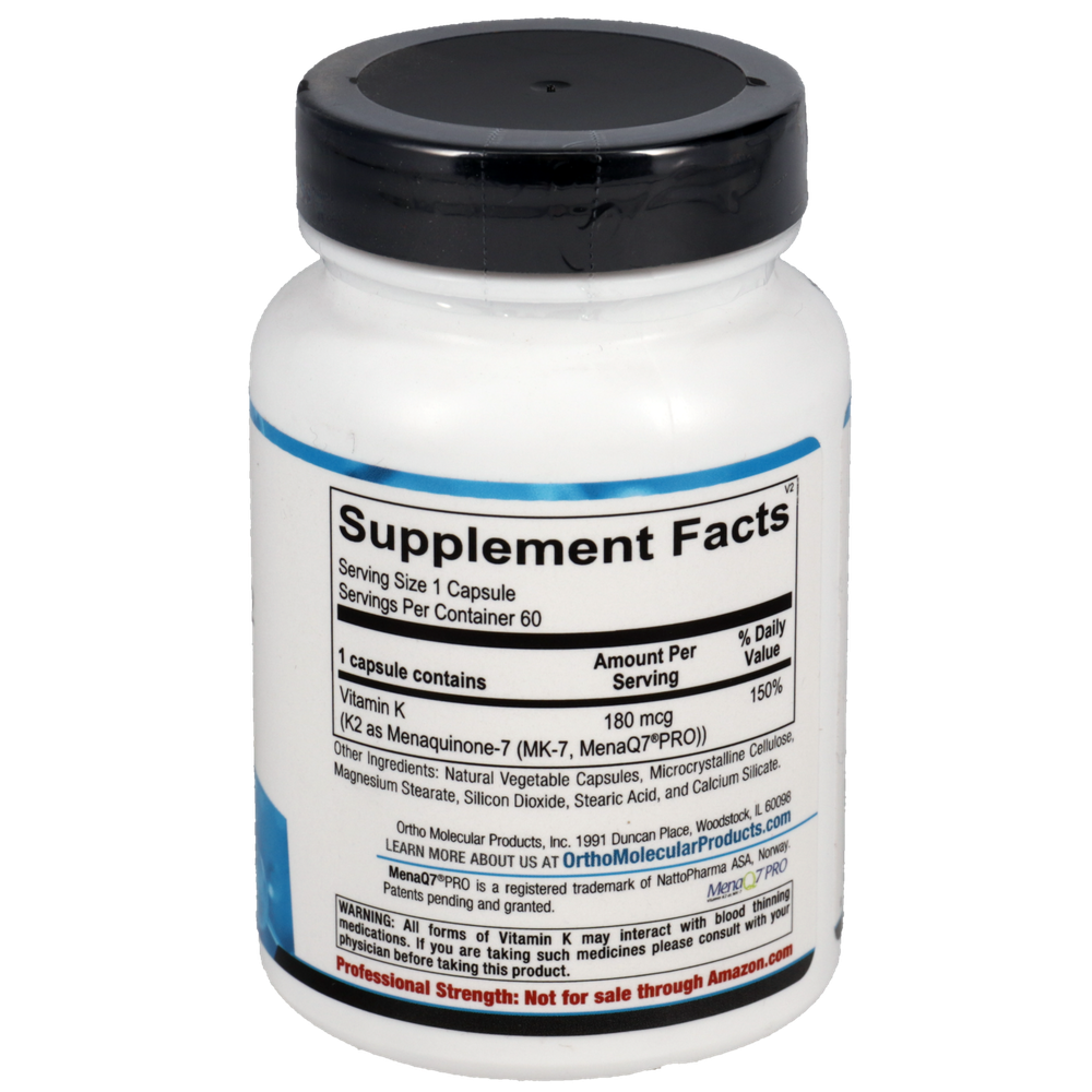 Ortho Molecular Products Vitamin K2 — view 2