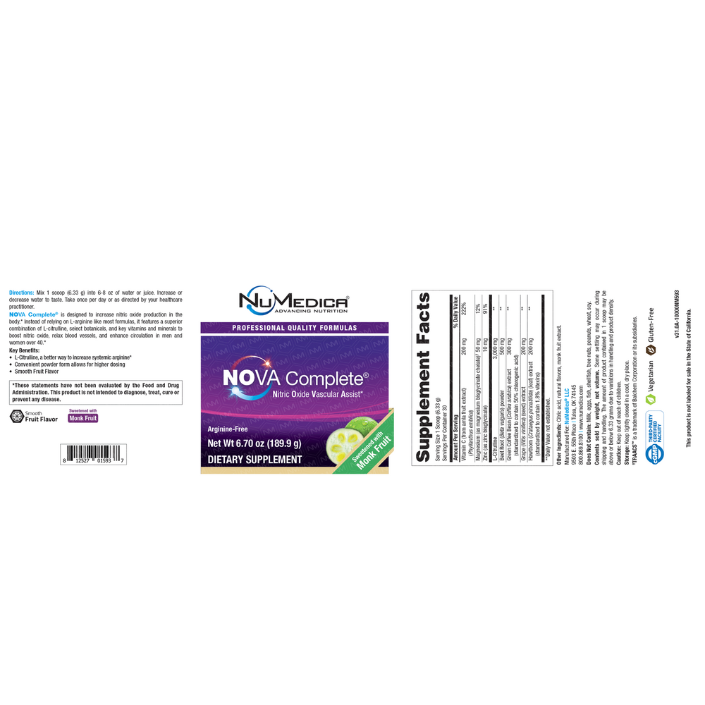 NuMedica NOVA Complete Smooth Fruit — view 2