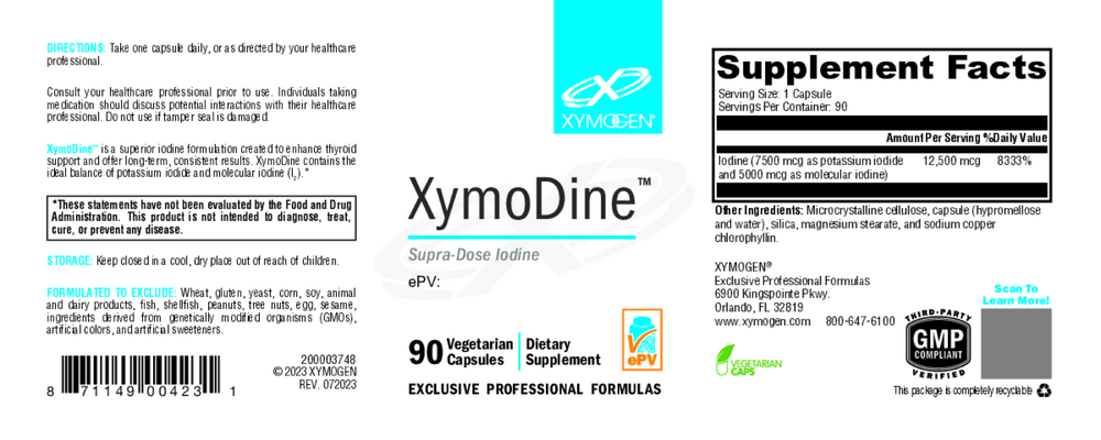 Xymogen XymoDine — view 2