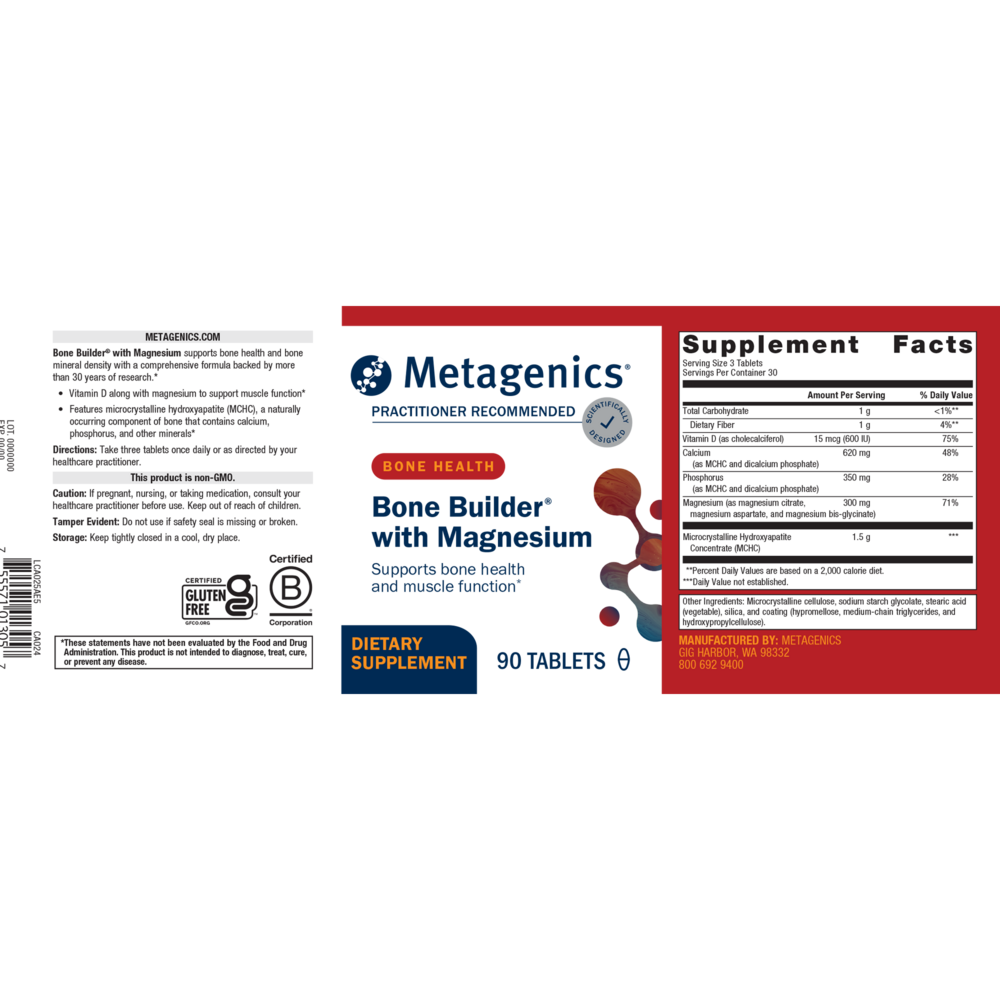 Metagenics Bone Builder® with Magnesium — view 2