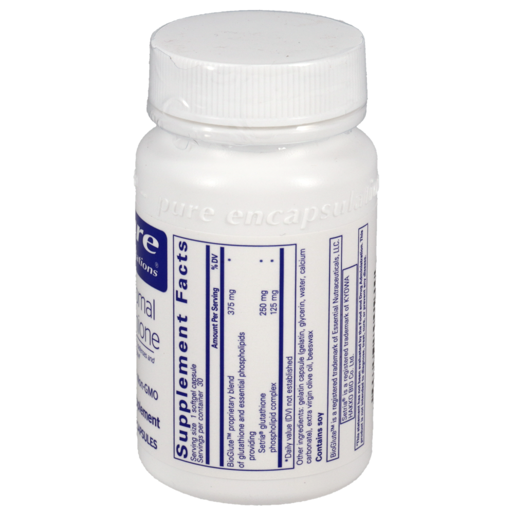 Pure Encapsulations Liposomal Glutathione — view 2