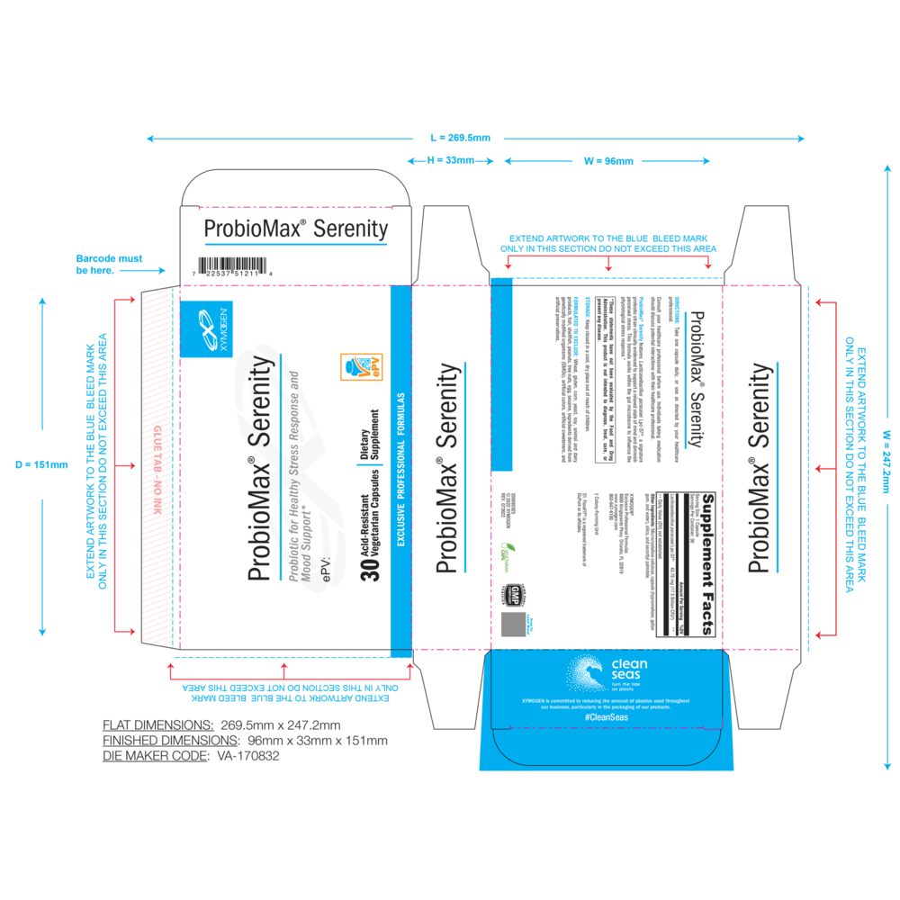 Xymogen ProbioMax Serenity — view 2