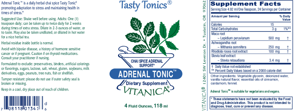 Vitanica Adrenal Tonic — view 2