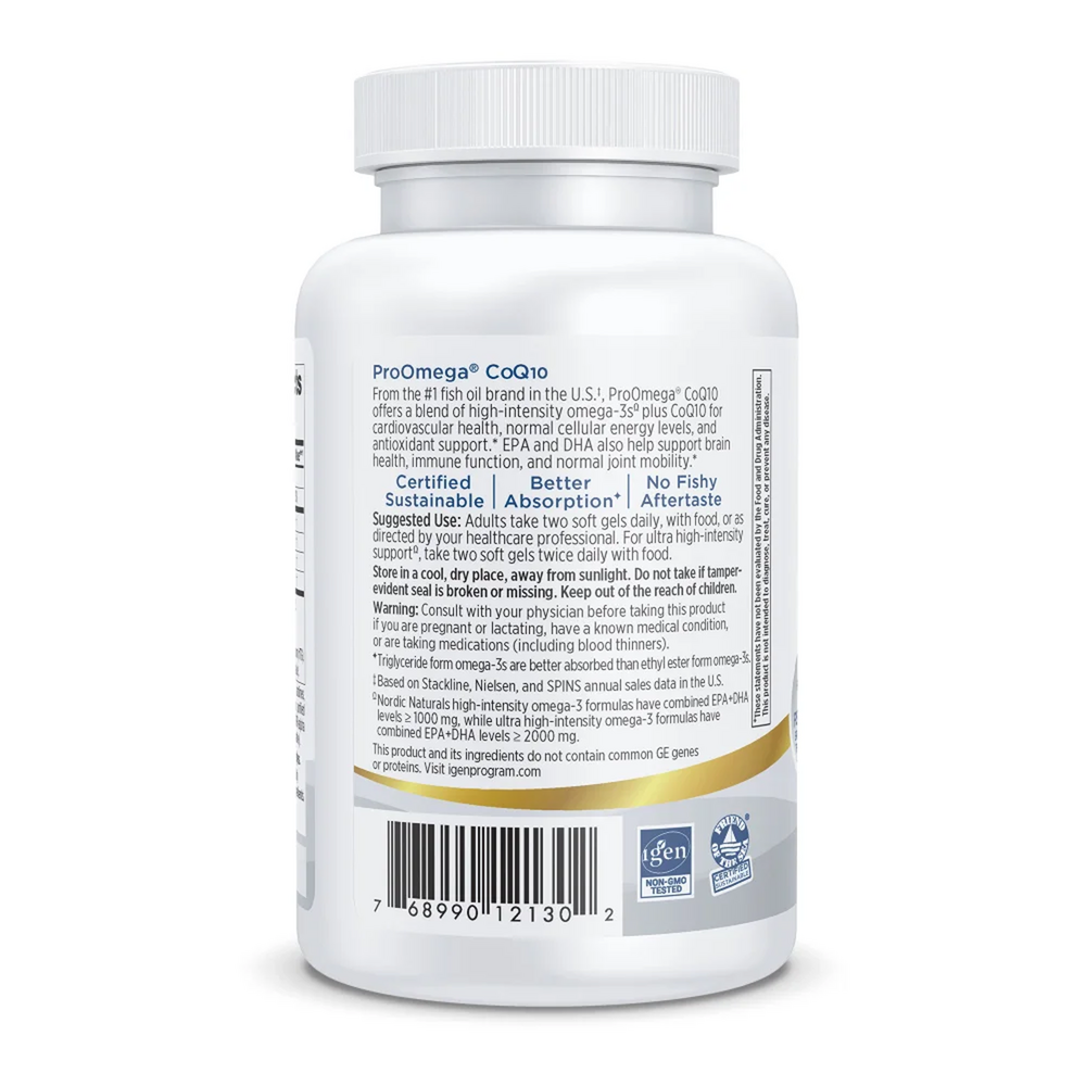 Nordic Naturals ProOmega® CoQ10 — view 2