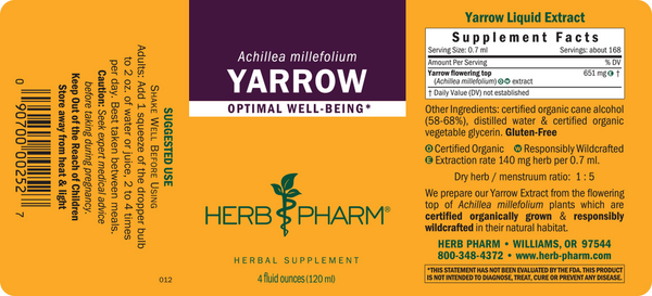 Herb Pharm - Yarrow