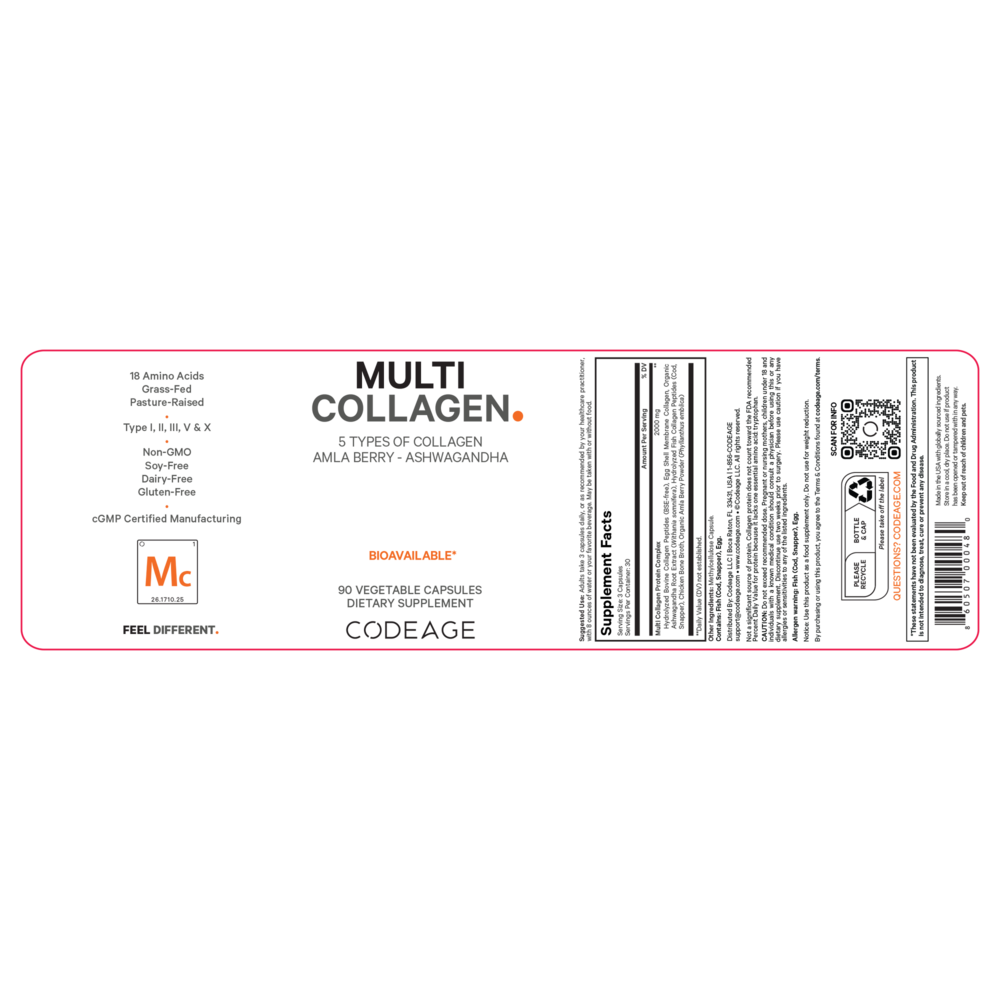 Codeage Multi Collagen Capsules — view 2