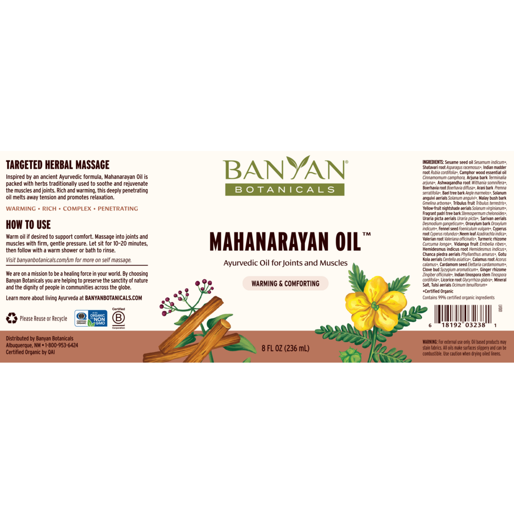 Banyan Botanicals Mahanarayan Oil — view 2