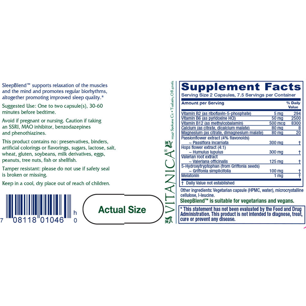 Vitanica Sleepblend — view 2