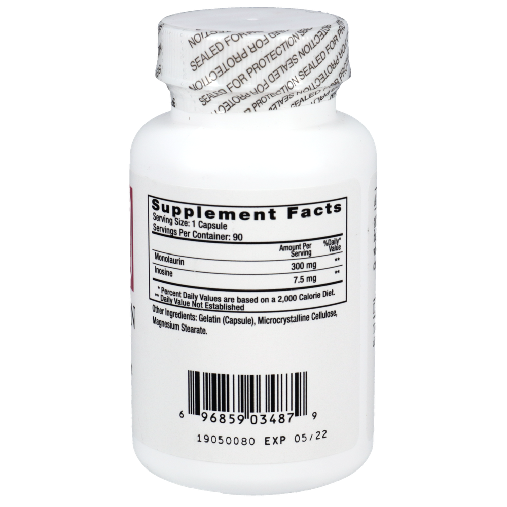 Ecological Formulas/Cardiovascular Research Monolaurin 300mg — view 2
