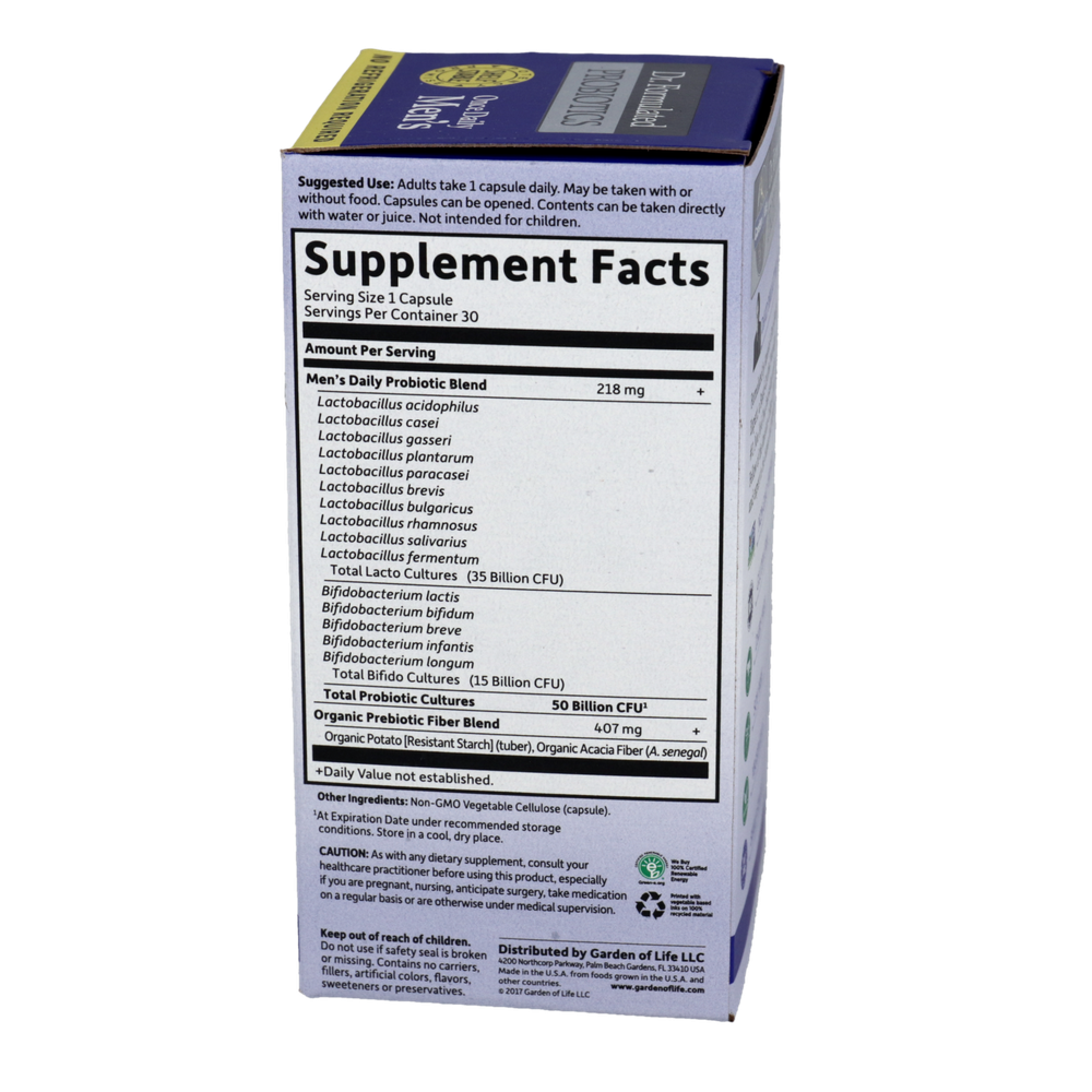 Garden of Life Dr. Formulated PROBIOTICS Once Daily Mens — view 2