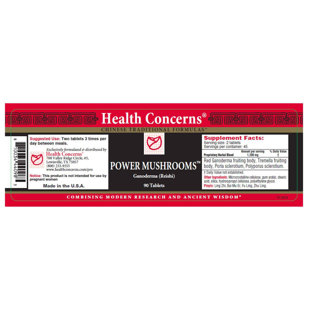 Health Concerns Power Mushrooms — view 2