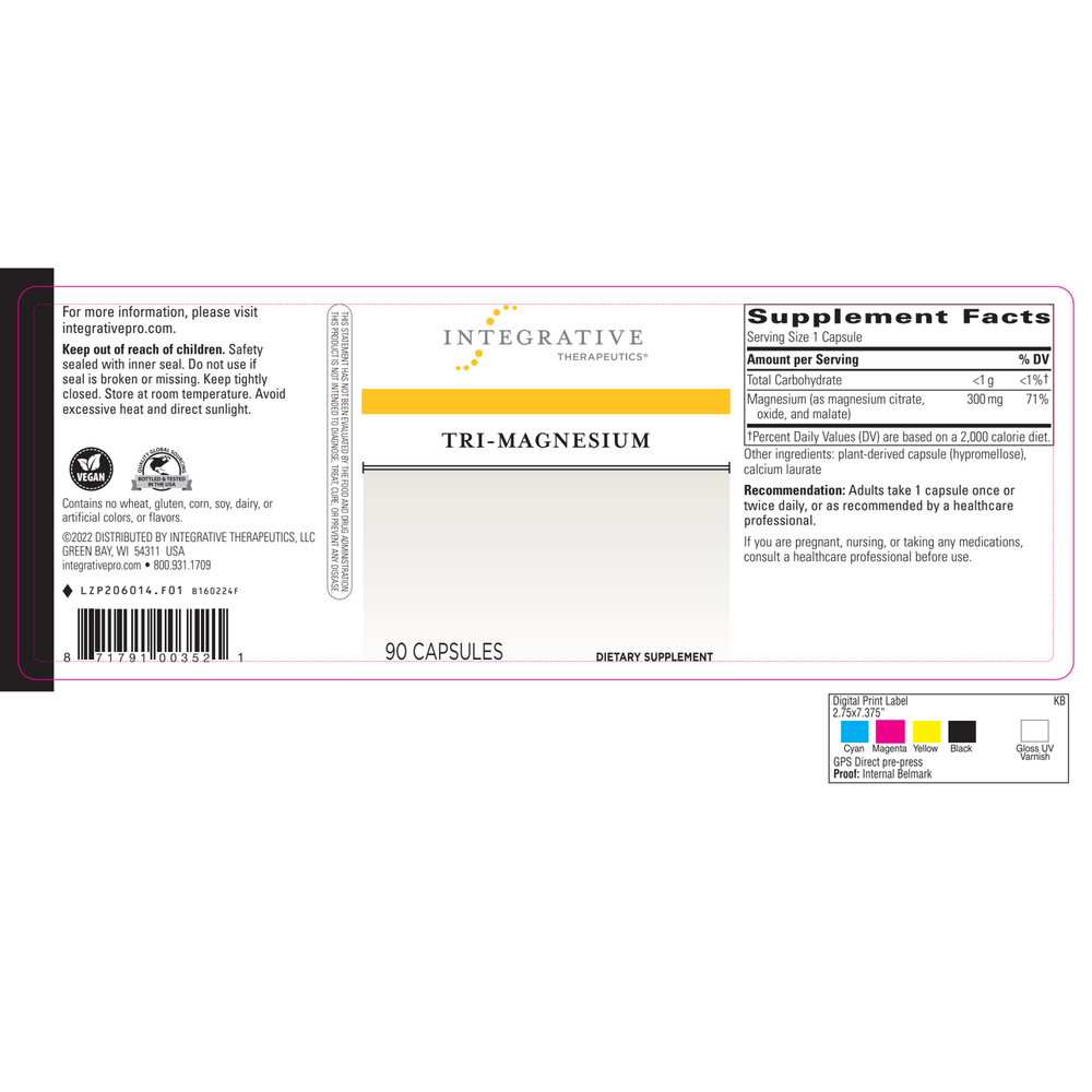 Integrative Therapeutics Tri-Magnesium — view 2