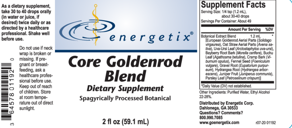 Energetix Core Goldenrod Blend — view 2