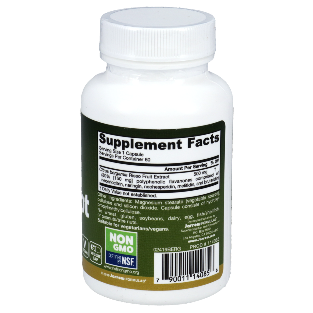 Jarrow Formulas Citrus Bergamot 500mg — view 2