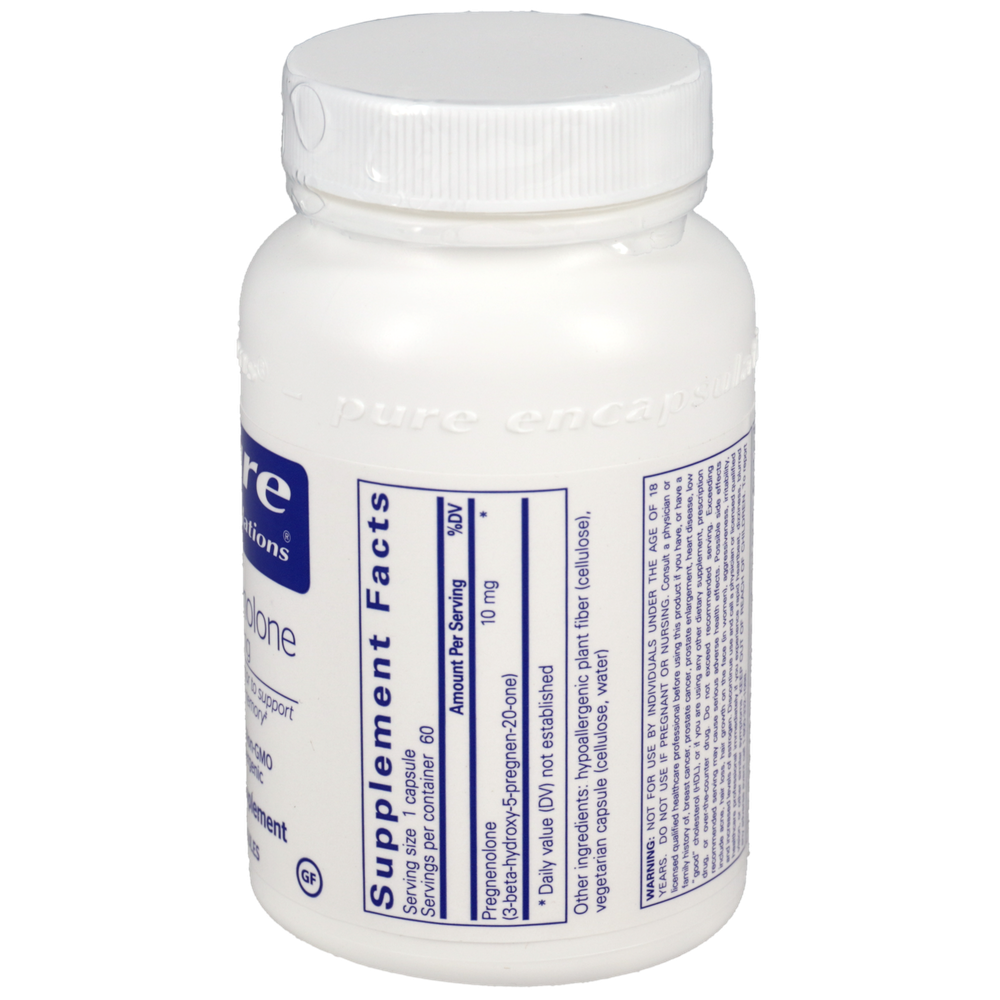 Pure Encapsulations Pregnenolone 10mg — view 2