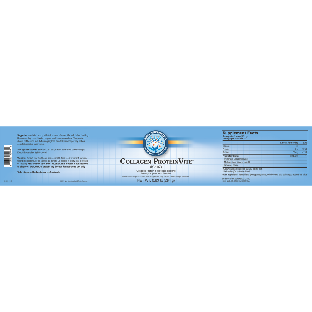 Apex Energetics, Inc Collagen ProteinVite™ — view 2